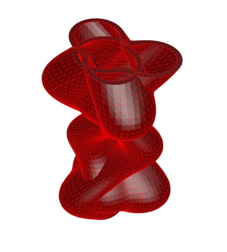 vase 8-50 Haus Liebe Kunst abstract Geschenk feier Dekor vorhanden einzigartig 3d 3D print model - Mito3D