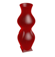 vase 9-18 maison l'amour art abstraite cadeau célébration décor présent unique 3d 3d print model - Mito3D