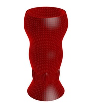 vaso di 9-1 casa amore art astratto regalo celebrazione arredamento presente unico 3d 3d print model - Mito3D