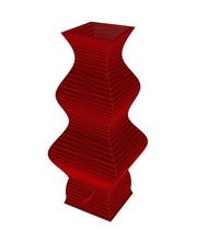vaso di 9-4 casa amore art astratto regalo celebrazione arredamento presente unico 3d 3d print model - Mito3D
