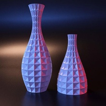 vaso cúbico panela cerâmica flor decoração casa sala impressão impresso cnc stl utensílios domésticos porcelana plantar decorativo 3d print model - Mito3D
