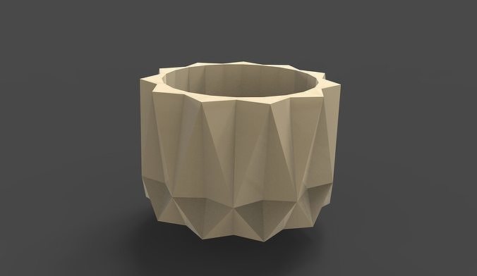 vase decoration 3d printer mold printable house decor 3D print model - Mito3D