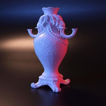 vase elephant classik pot pottery flower decor home livingroom print printed printing houseware decoration porcelain plant roman greek antique ancient old house 3d print model - Mito3D