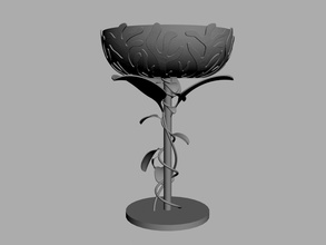 vazo çiçek tarzı 3d modeli sanat dekorasyon hediye dekor baskı kalıcı diğer 3d print model - Mito3D
