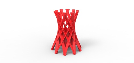 vase de fleurs 2 maison décor d'impression imprimable 3d print model - Mito3D
