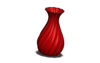 vase houseware flower plant decoration house accessories nature 3d print model - Mito3D