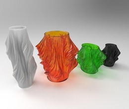 vaso modelos conjunto arte utensílios domésticos ecologia interior natureza disjuntar cerâmica artístico deco pintura decoração reciclando tigela água vidro casa 3d print model - Mito3D