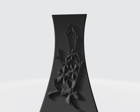 vaso di ornamento il l'eleganza cesto stile art casa gioielli camera la decorazione all'aperto flat design interni altri 3d print model - Mito3D