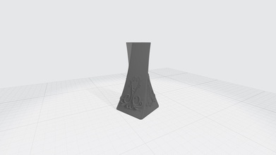vase ornament art design architecture interior abstract fashion other 3d print model - Mito3D