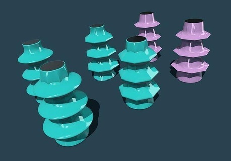 vase pagode vasemode spiralmode pla petg LED lumière guide 39 impression stl rar décor maison 3d print model - Mito3D
