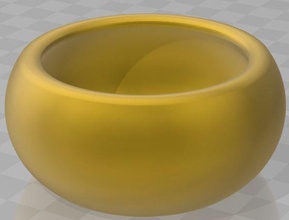 vase planter house bowl plant 3dprinter decor 3d print model - Mito3D