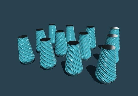 vase spidia v3 vasemode spiralmode stl rar décor maison LED lumière pla petg guide 39 impression 3d print model - Mito3D