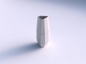 vaso triangolo piatti enormi casa il enorme piastre piatto arredamento architettonici la decorazione 3d print model - Mito3D