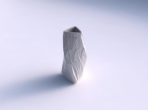 vase twist Dreieck, random Dreieck-Platten Haus Dreieck Platten Gericht Dekor architektonische Dekoration 3d print model - Mito3D