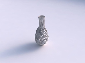 vase twisted branches wide middle house decor 3d print model - Mito3D