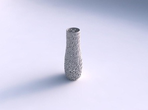 vase tordu treillis carrelage maison décor 3d print model - Mito3D