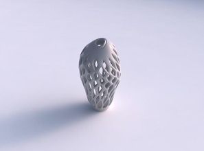 vase twisted wider on smooth cuts extruded pimp up house decor 3d print model - Mito3D