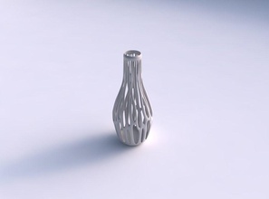 vase wide branches long neck house decor 3d print model - Mito3D