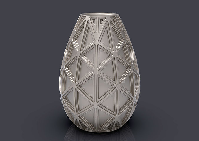 Vaseset Vase Dekoration Dekor dekorativ Innere Design Porzellan Haushaltswaren Topf Blume Keramik klassisch architektonisch Kunst mathematisch 3D print model - Mito3D