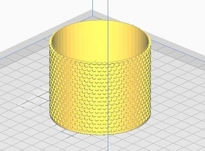 Vasinho Muster 3 Pflanze Haus Blatt Garten klein Möbel 3d print model - Mito3D