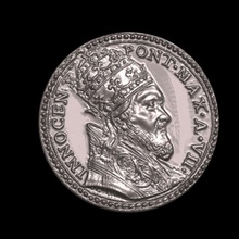 vaticano medalla art de la moneda ii escultura iglesia catolic católica dinero en efectivo premio las monedas insignias los pases 3d print model - Mito3D