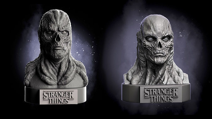 vecna fan art stranger strangerthings series tv fanart creatures dungeonsanddragons rpg fantasy movies sculptures 3D print model - Mito3D