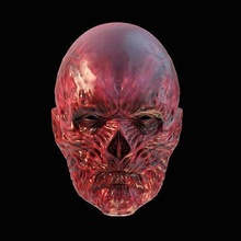 eterno máscara desconocido serie villano dragones papel jugando juego letal personalizado rojo asusta netflix pasatiempo bricolaje diy 3d print model - Mito3D