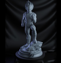 végéta dragon balle statue bulma goku colecionaveis xm modelagem boneco filme desenho créature art sculptures 3d print model - Mito3D