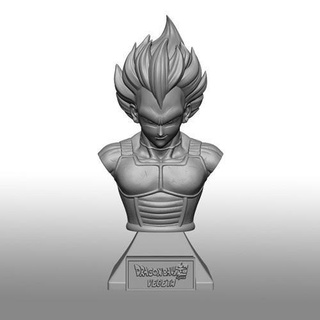 Vegeta hakaishin büst Ejderha top Dragonballsuper goku toplama heykel Sanat heykeller 3d print model - Mito3D