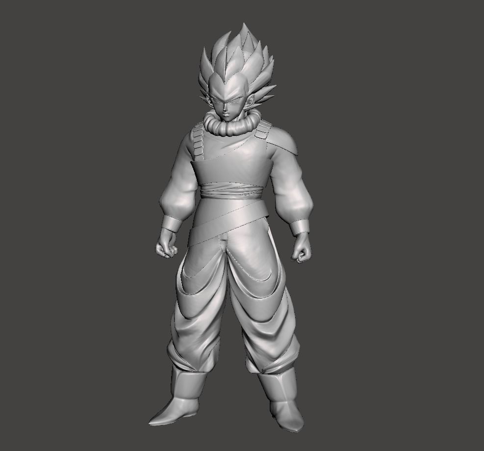 Dragon Ball Vegeta 3d Baski Modelleri Mito3d