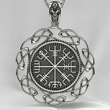vegvisir gümüş kolye altın mücevher takı moda yazdırılabilir 3dprint yazdır gergedan i̇skandinav i̇skandinavya norse viking pusula rune rodyum 3d print model - Mito3D
