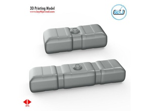 véhicule carburant réservoir gaz espace diorama rc imprimable loisir diy 3d print model - Mito3D