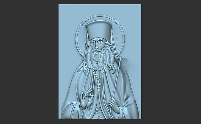 saygıdeğer acı biber çirkin ortodoksluk cnc din aziz dindar nesne kutsal ikon Rahatlama Katolik Hıristiyanlık jesu Sanat Hıristiyan 3D print model - Mito3D