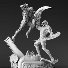 zehir katliam 3d basılı model stl biçim baskı hayret heykel minyatürler figürinler dc canavar iblis film çizgi roman yabancı karakter 3d print model - Mito3D