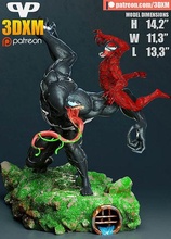 veleno vs carneficina 3d stampa stl giochi giocattoli 3d print model - Mito3D