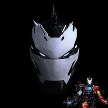 venomized iron man helmet 3d printable file marvel venom print superhero stark comic hobby diy 3d print model - Mito3D
