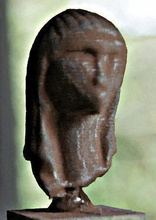 Vénus Brassempouy préhistorique statue femme sculpture analyse art scans répliques 3d print model - Mito3D