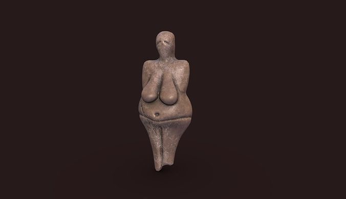 vênus dolni vestônica escultura mulher anatomia arte antigo corpo estátua história pré esculturas 3D print model - Mito3D