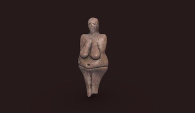 Venus dolni Vestonice Skulptur Frau Anatomie Kunst uralt Körper Statue Geschichte Vorgeschichte Skulpturen 3d print model - Mito3D