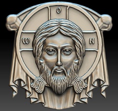 vernicle bijoux jésus la cnc dlp sla solidscape de bible religieux religion hristianity christ chrétienne d'autres 3d print model - Mito3D