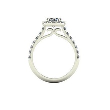 verrágio amar diamante anel jóia gema noivado Casamento jóias prata joalheria ouro engagem moda esterlina pingente colar beleza brincos pingentes argolas 3d print model - Mito3D