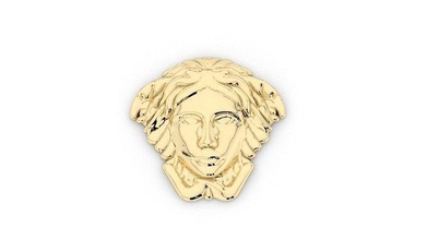 versace medusa head pack 3d print model gorgon pendant human woman logo logotype hollow solid nurbs jewelry jewellery fine fashion male female style necklace necklaces 3d print model - Mito3D