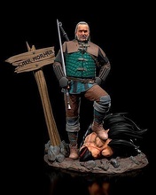 vesemir Cadı 3 Ciri Yennefer fantezi masaüstü dnd heykelcik oyun Sanat hayran tris Geralt griffin canavar madalyon heykeller 3d print model - Mito3D