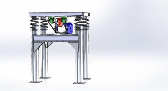 vibrant table compactage électrique conduire loisir DIY mécanique pièces 3d print model - Mito3D