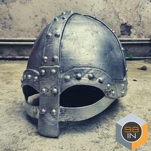 viking helmet armor costplay hobby diy shield ancient historical prop warrior bit 3d print model - Mito3D