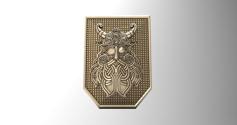 viking kolye 9 anahtarlık ortaçağa ait kelt takı savaşçı fantezi 3D print model - Mito3D