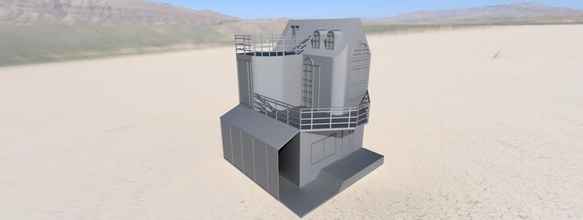 villa a casa vlla o preto básica boa otel motel branco rendeer render fusão 360 fusion360 3d ao ar livre 3d print model - Mito3D