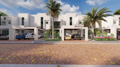 villa bileşik kavram Villa evleri evler ev beton emlak uygun fiyatlı topluluk tasarım mimarlık konut 3 katlı üç suburban dış iç diğer 3d print model - Mito3D