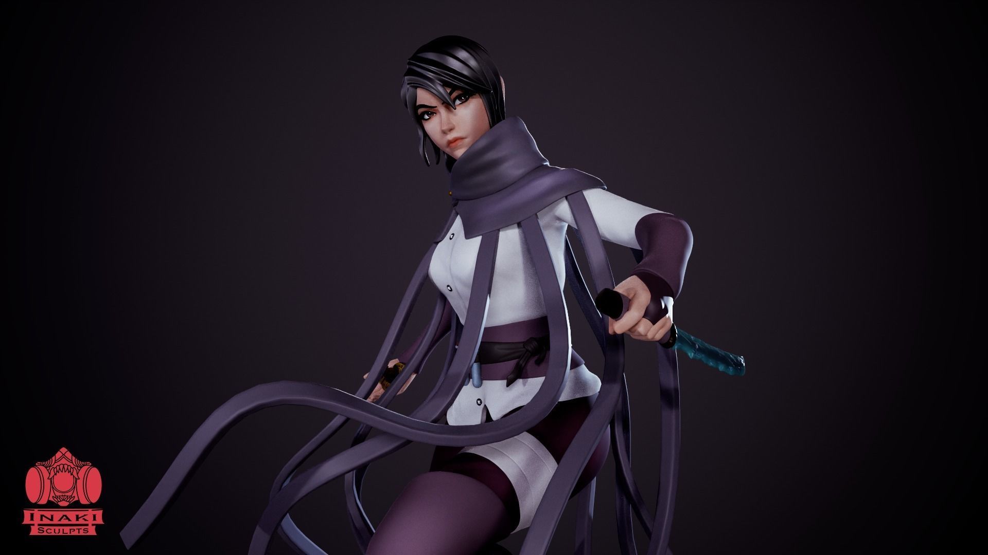 vin - mistborn statue figure sculpture girl book mistbornseries patreon art games toys sculptures 3D print model - Mito3D