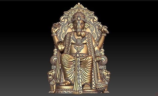 Vinayagar kral sarkık vighnaharta Ganapati lambodara benzerlik Gajanan Siddhivinayak modakapriya vakratunda bhalchandra durjaheramba sumukha dhumravarna balaganapati Ganesh Ganesha takı kolye 3d print model - Mito3D
